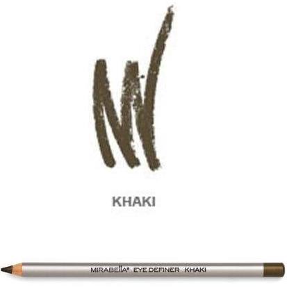 Mirabella Khaki Eye Definer Pencil - ADDROS.COM